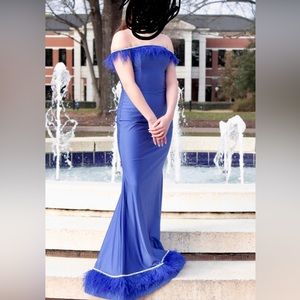 Prom dress form Royal We